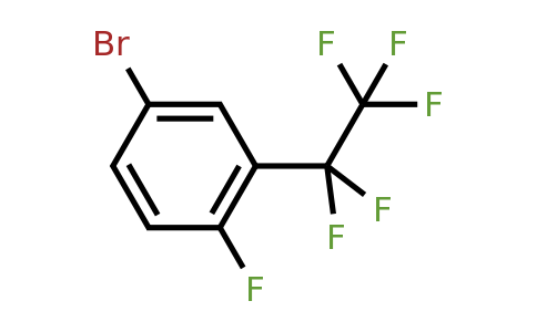 1447671-80-8 | 5-Bromo-2-fluoro-1-(1,1,2,2,2-pentafluoroethyl)-benzene