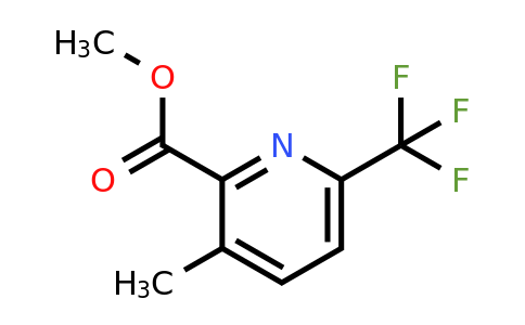 1448777-27-2 | Methyl 3-methyl-6-(trifluoromethyl)pyridine-2-carboxylate