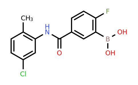 1449131-83-2 | 5-(5-Chloro-2-methylphenylcarbamoyl)-2-fluorobenzeneboronic acid