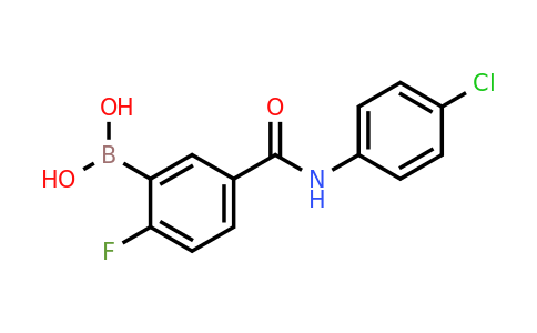 1449132-34-6 | 5-(4-Chlorophenylcarbamoyl)-2-fluorobenzeneboronic acid