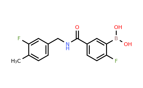 1449132-35-7 | 2-Fluoro-5-(3-fluoro-4-methylbenzylcarbamoyl)benzeneboronic acid
