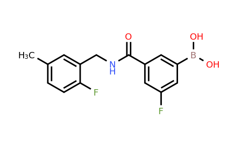 1449132-38-0 | (3-Fluoro-5-((2-fluoro-5-methylbenzyl)carbamoyl)phenyl)boronic acid