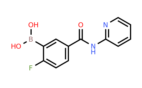 1449132-51-7 | 2-Fluoro-5-(2-pyridylcarbamoyl)benzeneboronic acid