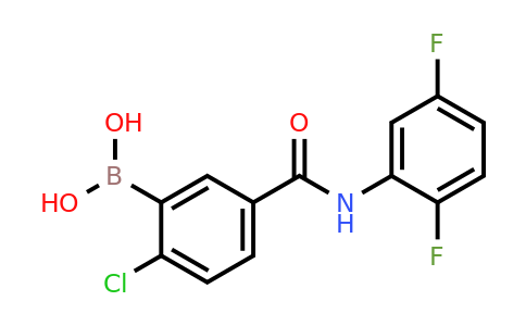 1449132-59-5 | 2-Chloro-5-(2,5-difluorophenylcarbamoyl)benzeneboronic acid