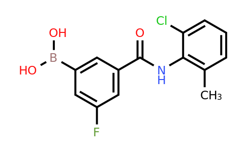 1449133-26-9 | 5-(2-Chloro-6-methylphenylcarbamoyl)-3-fluorobenzeneboronic acid