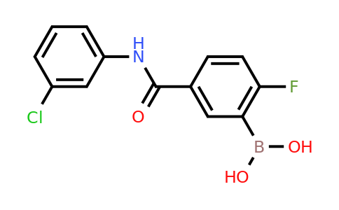 1449135-55-0 | 5-(3-Chlorophenylcarbamoyl)-2-fluorobenzeneboronic acid