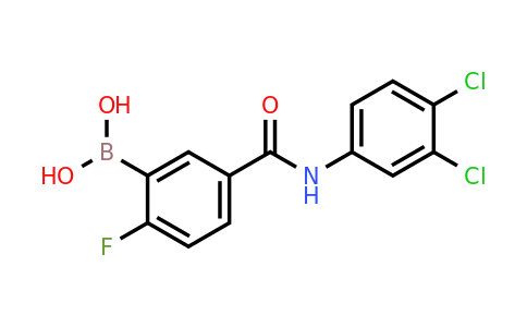 1449142-43-1 | (5-((3,4-Dichlorophenyl)carbamoyl)-2-fluorophenyl)boronic acid