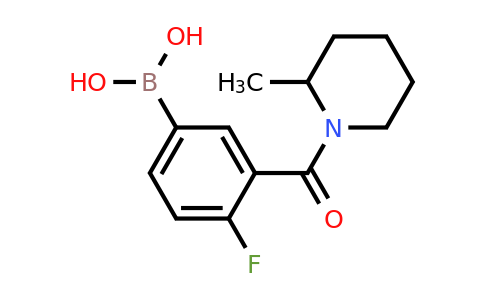 1449142-44-2 | 4-Fluoro-3-(2-methyl-1-piperidinylcarbonyl)benzeneboronic acid