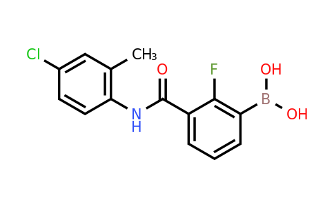 1449142-68-0 | 3-(4-Chloro-2-methylphenylcarbamoyl)-2-fluorobenzeneboronic acid