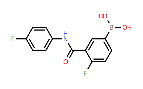 1449144-51-7 | 4-Fluoro-3-(4-fluorophenylcarbamoyl)benzeneboronic acid