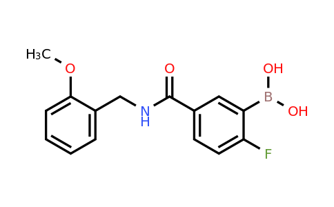 1449145-25-8 | 2-Fluoro-5-(2-methoxybenzylcarbamoyl)benzeneboronic acid