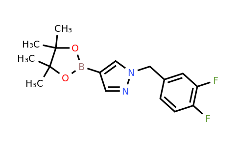 1450642-67-7 | 1-(3,4-Difluoro-benzyl)-4-(4,4,5,5-tetramethyl-[1,3,2]dioxaborolan-2-yl)-1h-pyrazole
