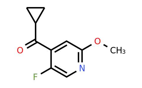 1450932-24-7 | Cyclopropyl(5-fluoro-2-methoxypyridin-4-yl)methanone