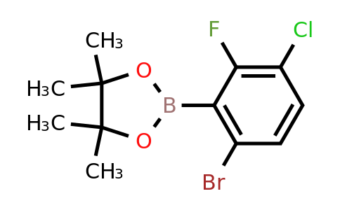 1451391-14-2 | 2-(6-Bromo-3-chloro-2-fluorophenyl)-4,4,5,5-tetramethyl-1,3,2-dioxaborolane