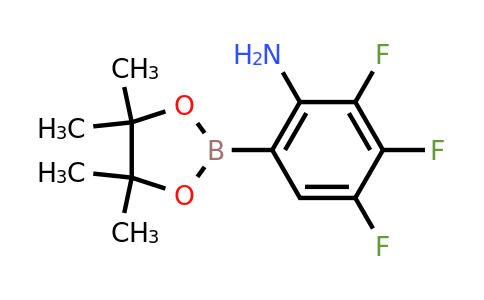 1451391-20-0 | 2,3,4-Trifluoro-6-(4,4,5,5-tetramethyl-1,3,2-dioxaborolan-2-yl)aniline
