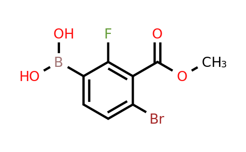 1451391-94-8 | (4-Bromo-2-fluoro-3-(methoxycarbonyl)phenyl)boronic acid