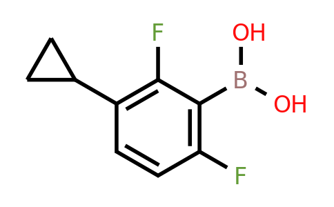 (3-Cyclopropyl-2,6-difluorophenyl)boronic acid