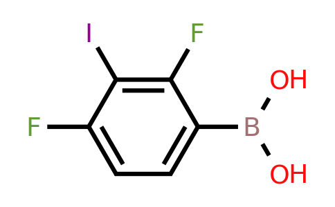 1451393-12-6 | (2,4-Difluoro-3-iodophenyl)boronic acid
