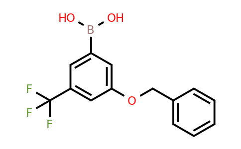 1451393-42-2 | (3-(Benzyloxy)-5-(trifluoromethyl)phenyl)boronic acid