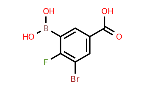 1452575-84-6 | 3-Borono-5-bromo-4-fluorobenzoic acid