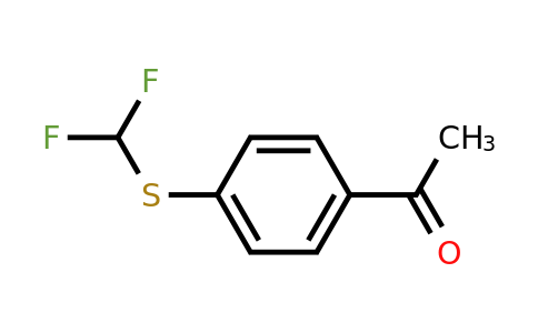 145326-60-9 | 1-(4-((Difluoromethyl)thio)phenyl)ethanone