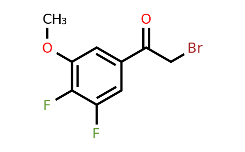 1453875-10-9 | 3',4'-Difluoro-5'-methoxyphenacyl bromide