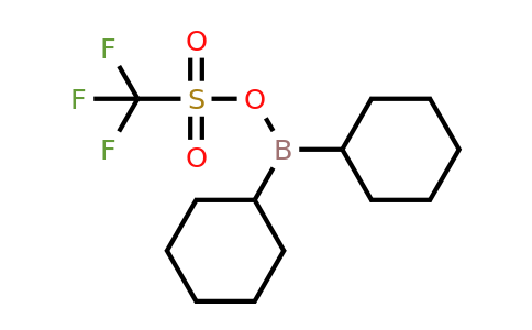 145412-54-0 | Dicyclohexyl{[(trifluoromethyl)sulphonyl]oxy}borane
