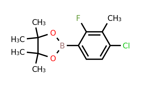 1454914-16-9 | 2-(4-chloro-2-fluoro-3-methylphenyl)-4,4,5,5-tetramethyl-1,3,2-dioxaborolane