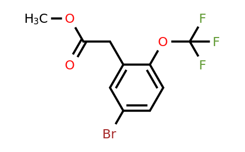 Methyl 5-bromo-2-(trifluoromethoxy)phenylacetate
