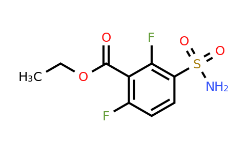 1457922-51-8 | Ethyl 2,6-difluoro-3-sulfamoylbenzoate