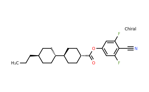 145804-13-3 | (trans,trans)-4-Cyano-3,5-difluorophenyl 4'-propyl-[1,1'-bi(cyclohexane)]-4-carboxylate