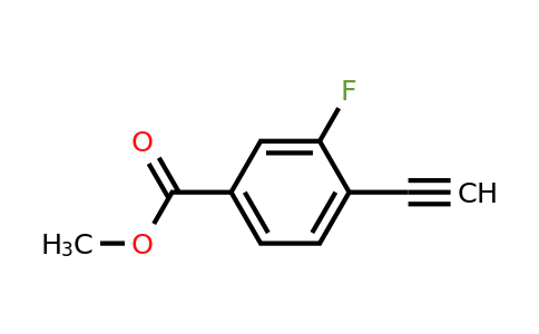 1459216-15-9 | Methyl 4-ethynyl-3-fluorobenzoate