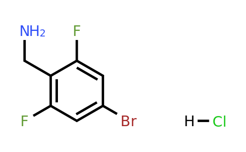 1461655-72-0 | (4-Bromo-2,6-difluorophenyl)methanamine hydrochloride