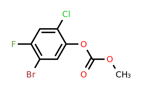 146447-08-7 | 5-Bromo-2-chloro-4-fluorophenyl methyl carbonate