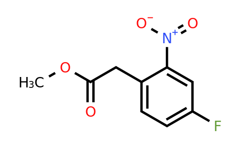 147124-38-7 | Methyl 2-(4-fluoro-2-nitrophenyl)acetate