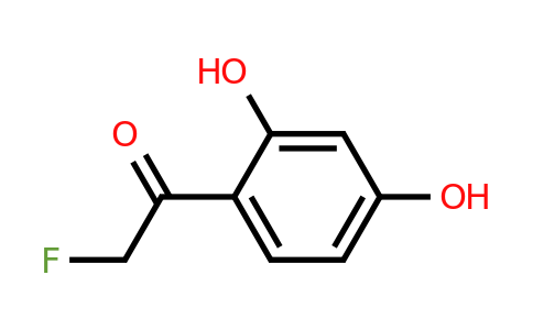 147220-82-4 | 1-(2,4-Dihydroxyphenyl)-2-fluoroethanone