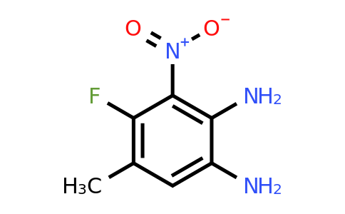 147285-81-2 | 4-Fluoro-5-methyl-3-nitrobenzene-1,2-diamine