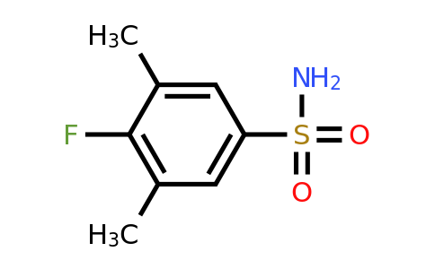 1477712-69-8 | 3,5-Dimethyl-4-fluorobenzenesulfonamide