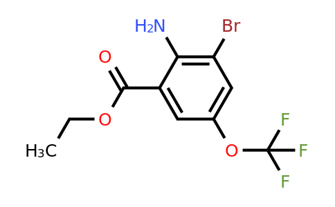 1478189-36-4 | Ethyl 2-amino-3-bromo-5-(trifluoromethoxy)benzoate