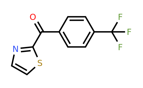 147878-71-5 | Thiazol-2-yl(4-(trifluoromethyl)phenyl)methanone