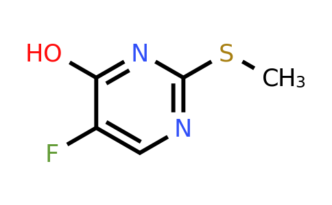 1480-92-8 | 5-Fluoro-2-(methylthio)pyrimidin-4-ol