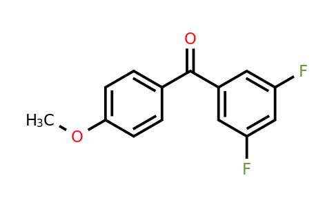 148560-86-5 | (3,5-Difluorophenyl)(4-methoxyphenyl)methanone