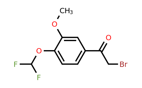 149169-71-1 | 2-Bromo-1-[4-(difluoromethoxy)-3-methoxyphenyl]ethan-1-one