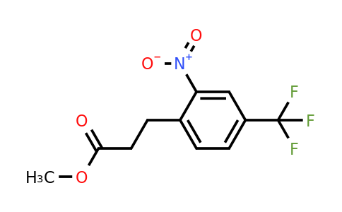 1493774-30-3 | Methyl 3-(2-nitro-4-(trifluoromethyl)phenyl)propanoate