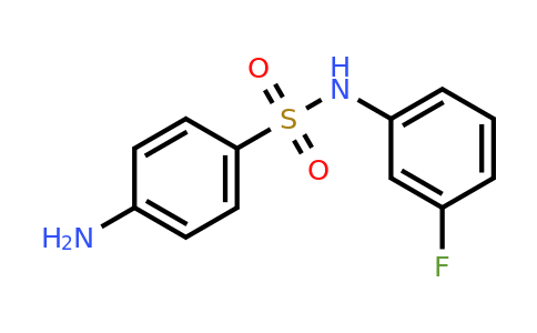 1494-84-4 | 4-Amino-N-(3-fluorophenyl)benzenesulfonamide