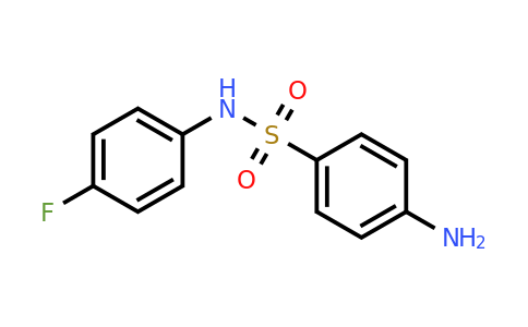 1494-85-5 | 4-Amino-N-(4-fluorophenyl)benzenesulfonamide