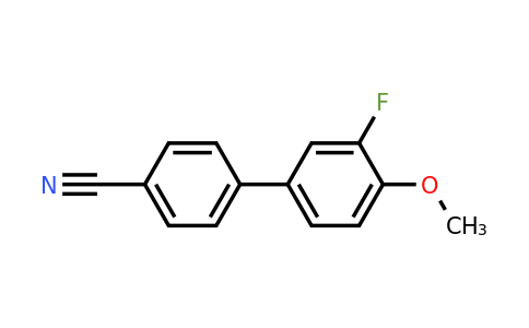 149506-20-7 | 3'-Fluoro-4'-methoxy-[1,1'-biphenyl]-4-carbonitrile
