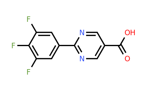 1497184-84-5 | 2-(3,4,5-Trifluorophenyl)pyrimidine-5-carboxylic acid