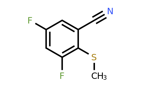 1498945-60-0 | 2-Cyano-4,6-difluorothioanisole