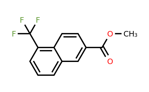 150256-06-7 | Methyl 1-(trifluoromethyl)naphthalene-6-carboxylate